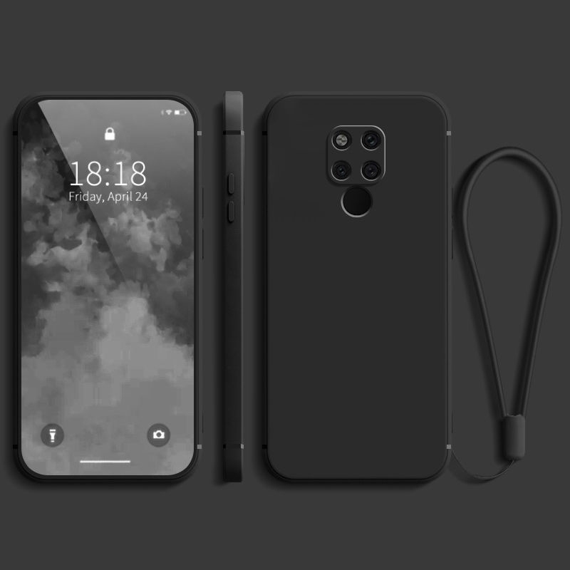 สําหรับ Huawei Mate 9 Pro Mate 10 Pro Mate 10 Lite Mate 20 Pro Mate 20X Mate 20 Lite เคสโทรศัพท์ซิลิโคนสีทึบสําหรับ Huawei Mate 20 Pro กรณี