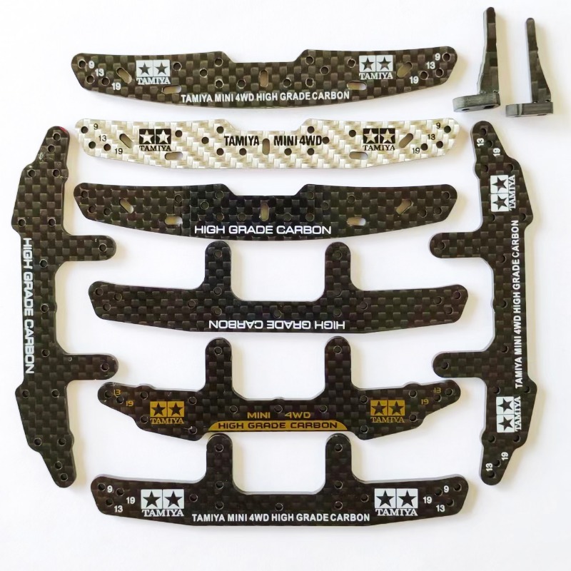 เลียนแบบ 3 มม.HG คาร์บอนไฟเบอร์ Stay หรือ Stabilizer ด้านหน้าด้านหลัง Reinforcing แผ่น 94697/94738/9