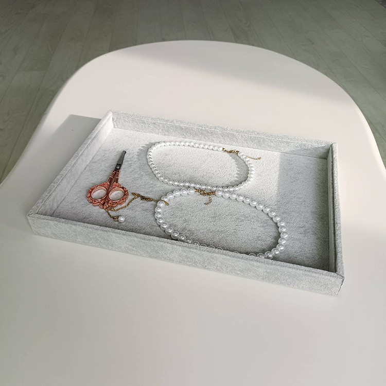 เครื่องประดับกํามะหยี่แสดงถาดสร้อยคอสร้อยข้อมือตู้โชว์เครื่องมือจัดเก็บสําหรับการนําเสนอเครื่องประดับอุปกรณ์ถ่ายภาพ - รูปที่ 5