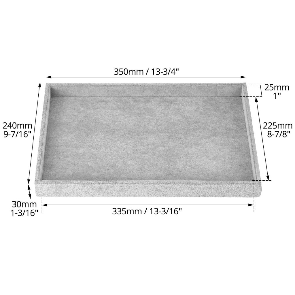 เครื่องประดับกํามะหยี่แสดงถาดสร้อยคอสร้อยข้อมือตู้โชว์เครื่องมือจัดเก็บสําหรับการนําเสนอเครื่องประดับอุปกรณ์ถ่ายภาพ - รูปที่ 7