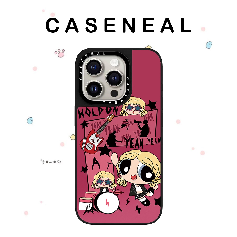 CASENEAL เพลงสาวกระจกคุณภาพสูงเคสโทรศัพท์เหมาะสําหรับiPhone 17ProMax 17pro 17 air 16promax 16 15promax 15 14promax 13 13Promaxแฟชั่นAnti Drop Hard Case