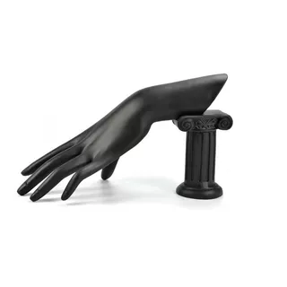 Creative Resin Hand Mannequin – ขาตั้งแสดงเครื่องประดับและที่วางจัดเก็บสําหรับแหวน, สร้อยข้อมือ, นาฬิกา, กําไลข้อมือ, เหมาะสําหรับร้านเครื่องประดับ, ร้าน Windows, ร้านเสริมสวย & Home Organization