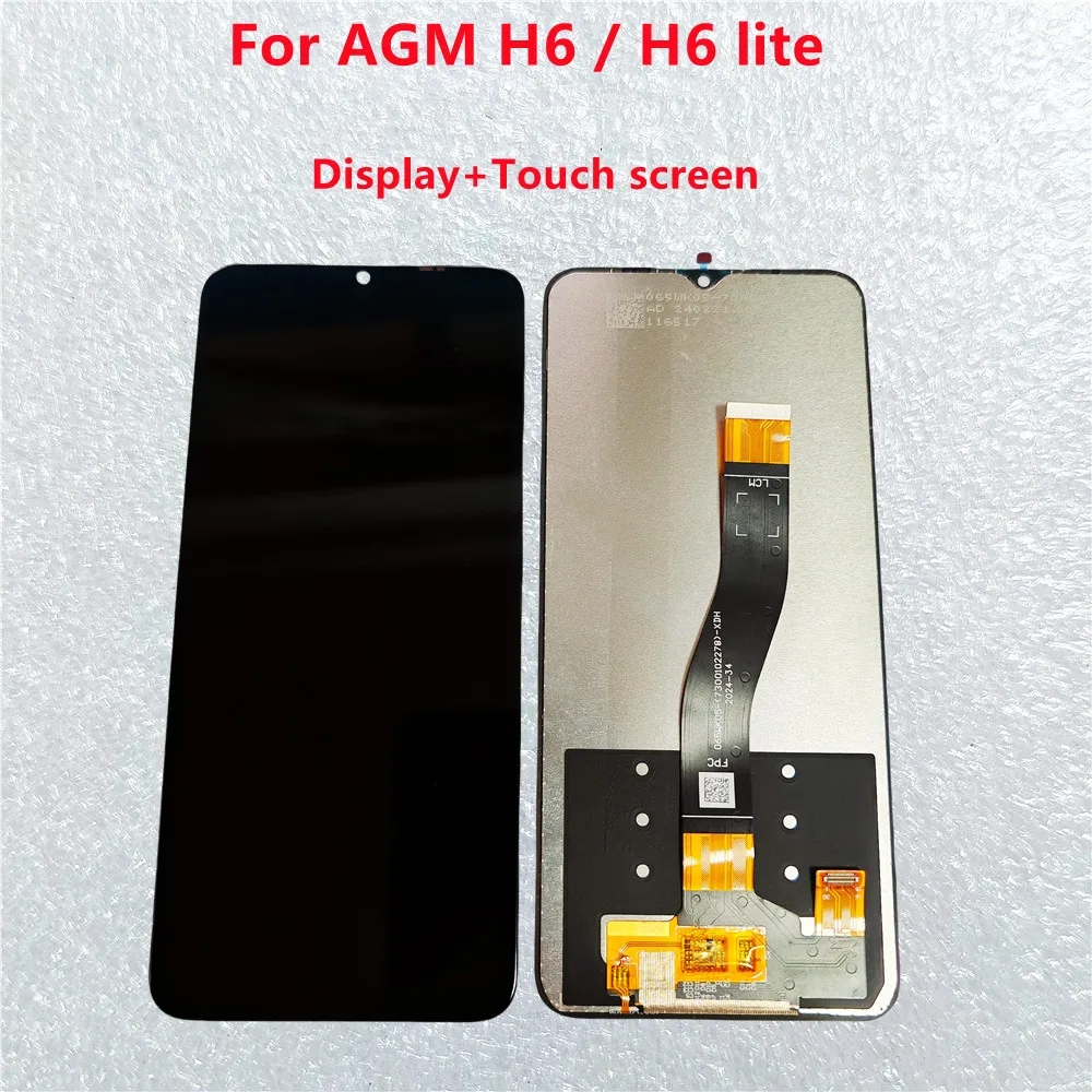 สําหรับ AGM H6 LCD และหน้าจอสัมผัส Digitizer สําหรับ AGM H6 Lite เปลี่ยนโมดูลจอแสดงผล