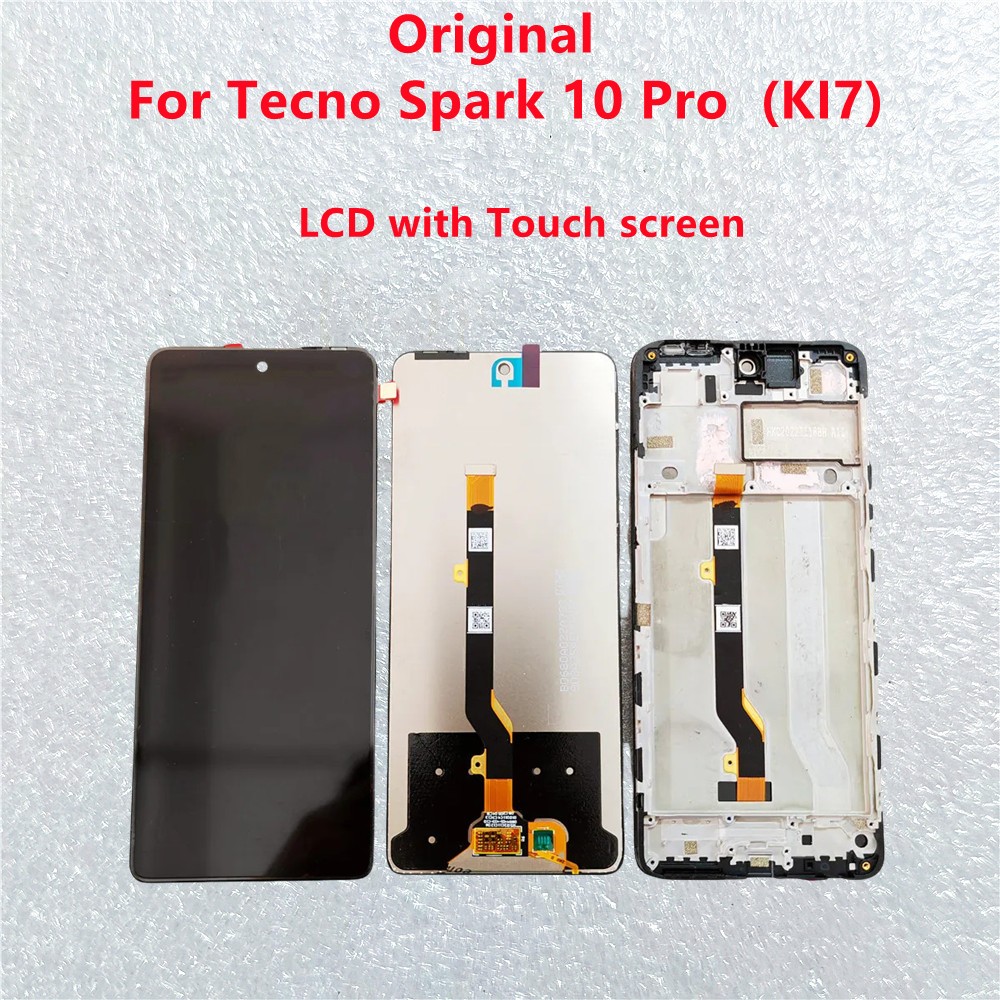 สําหรับ Tecno Spark 10 Pro LCD และ Touch Screen Digitizer Tecno Spark 10 Pro จอแสดงผลโมดูลหน้าจออุปก