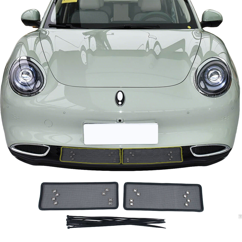 ตะแกรงกันหิน Ora Good Cat/GTชุดแต่ง แบบหนา แบบติดภายใน🚗ไม่ต้องตัด มีอุปกรณ์ให้ครบชุดพร้อมติดตั้งได้ท