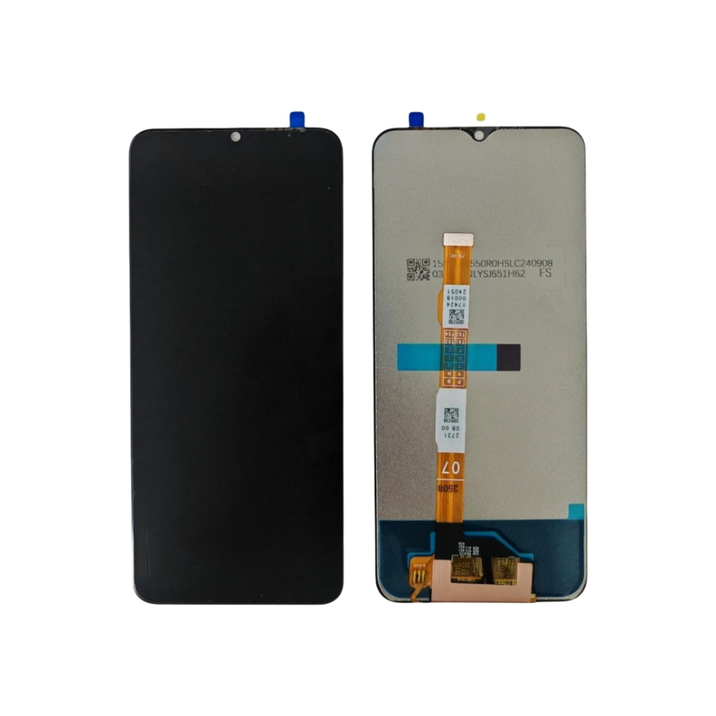 เหมาะสําหรับ vivo Y55S/Y77e/Y77 5G/T1x/Y75 5G/Y72t/T2x/IQoo z3/IQoo U5 จอแสดงผลหน้าจอสัมผัส LCD
