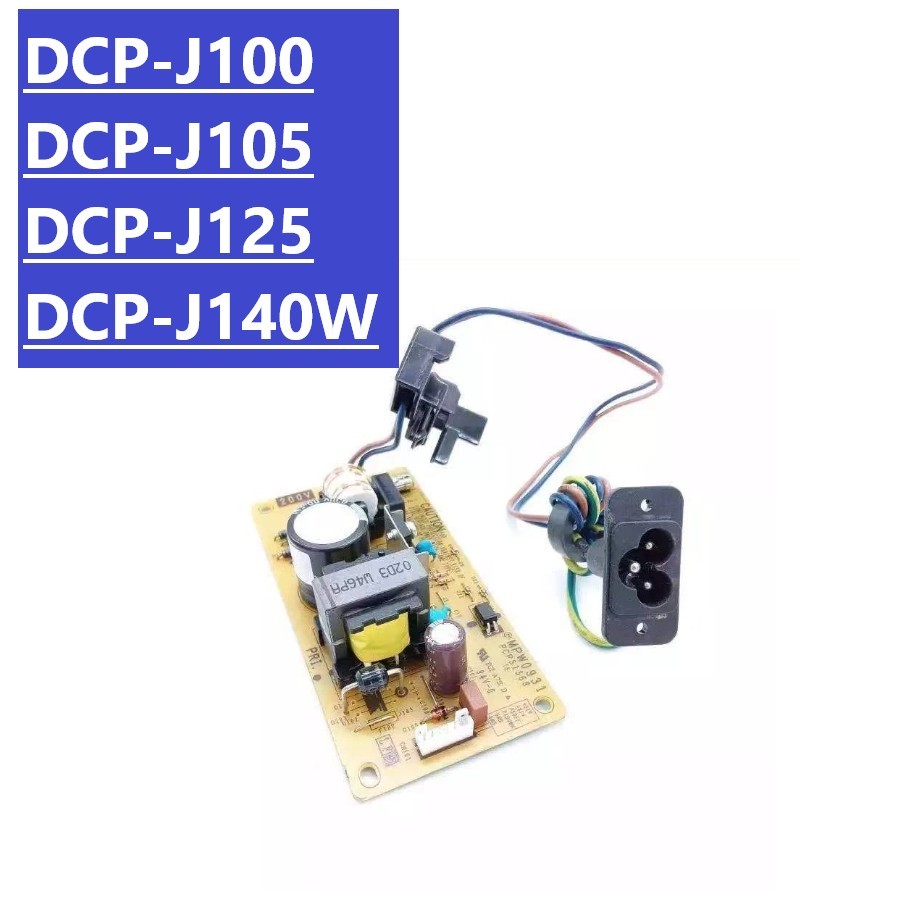 J100 J105 J125 J140W บอร์ดจ่ายไฟสําหรับ Brother DCP-J100 DCP-J105 DCP-J125 DCP-J140W บอร์ดจ่ายไฟ