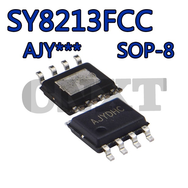 2 ~ 10 ชิ้น SY8213FCC AJY *** ชิปตัวควบคุมแรงดันไฟฟ้า Buck DC-DC แบบซิงโครนัส SOP8 ยี่ห้อใหม่