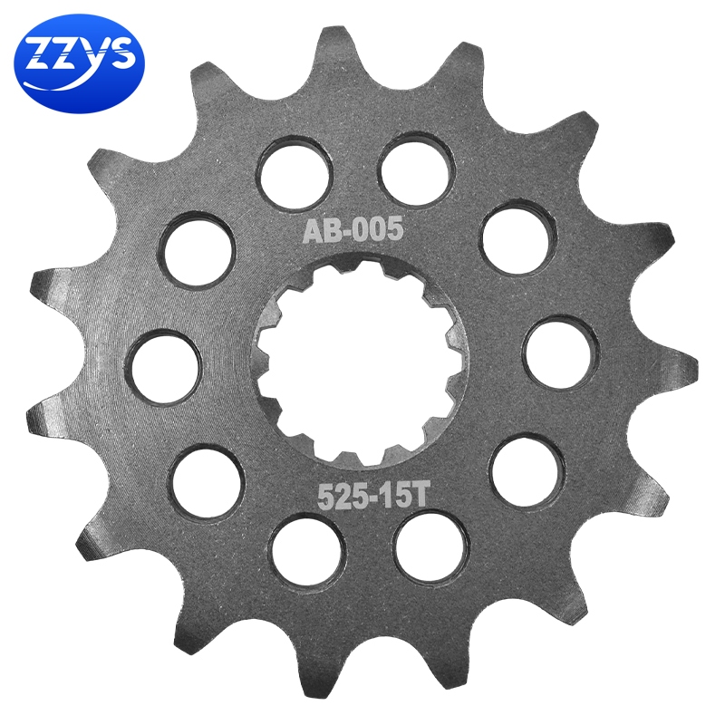 525-15T 16T 17T 20CrMnTi Carburized เหล็กปลอมสเตอร์หน้าสําหรับ Suzuki GSXR650 97-21 GSXR750 98-99 GS