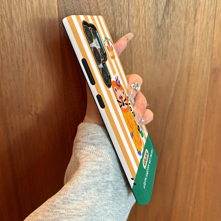 ลายสก๊อตส่วนบุคคลรูปแบบสิงโตเคสป้องกันสองในหนึ่งเดียวเหมาะสําหรับ Samsung su22u s23 plus s23FE s24 s25 plus A55 A56 A36 เคสโทรศัพท์มือถือสองในหนึ่งเดียว - รูปที่ 4