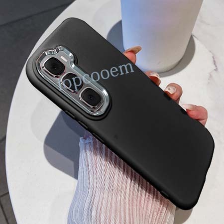 แฟชั่น Simple สีทึบซิลิโคน Soft Case Infinix HOT 60 50 Pro + Plus 60i 50i 4G 5G ปลอกป้องกัน Big Hole กรอบกล้องกันกระแทก ราคา ถูกที่สุด ดีลบีเคเค แกลเลอรีภาพที่ 6