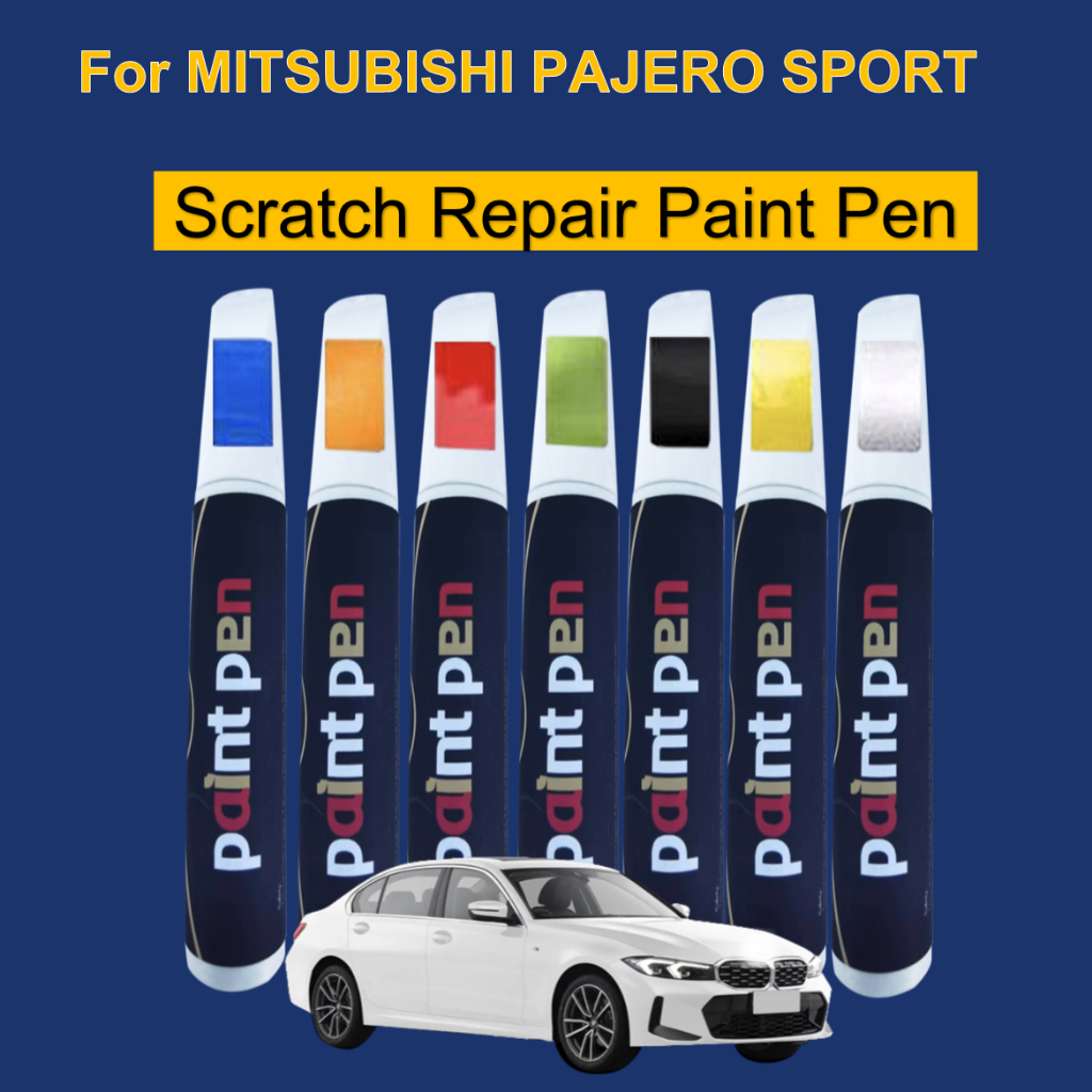 MITSUBISHI  มิตซูบิชิ ปาเจโร กีฬา ปากกาทัชอัพ และแอพ็คเตอร์ ซื้อปากกาซ่อมรอยขีดข่วนออนไลน์ ชุดซ่อมรอยขีดข่วนรถยนต์ ปากกาลบรอยสีรถ