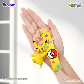 FUNISM Pokemon Plusle Minun ชุดพวงกุญแจ Dual Lightning Duo พร้อมการชาร์จโอกาส, พวงกุญแจไวนิลขนาดเล็ก Featuring Ball-Holding Poses, รวมกล่องของขวัญสะสม
