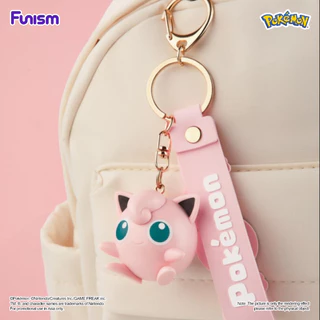 FUNISM Pokemon Plusle Minun ชุดพวงกุญแจ Dual Lightning Duo พร้อมการชาร์จโอกาส, พวงกุญแจไวนิลขนาดเล็ก Featuring Ball-Holding Poses, รวมกล่องของขวัญสะสม
