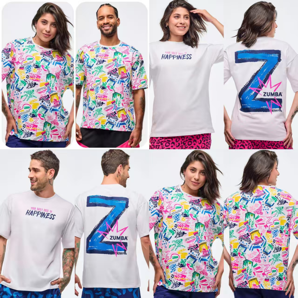 ซูบา 2025 สไตล์ใหม่สีขาวแขนสั้นผู้ชายผู้หญิงพิมพ์เสื้อยืดกีฬาฟิตเนสเสื้อผ้าด้านบน ซูบา สามารถจัดส่งที่รวดเร็ว