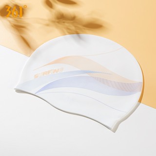 361 องศา ไม่จํากัดเพศ-ผู้ใหญ่หมวกว่ายน้ําซิลิโคน