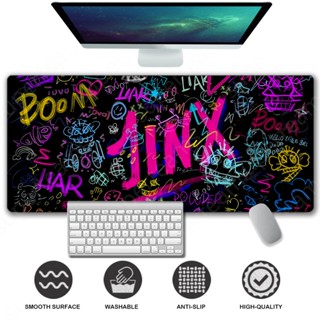 Jinx Graffiti Art แผ่นรองเมาส์ (90x40 ซม.) - League of Legen…