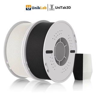 【🎁ซื้อ 9 แถม 1】UniTak3D PLA Matte 3D Printer Filament 1.75mm 1kg(พร้อมม้วน) for Bambu Lab/Anycubic/Creality All 3D Printer