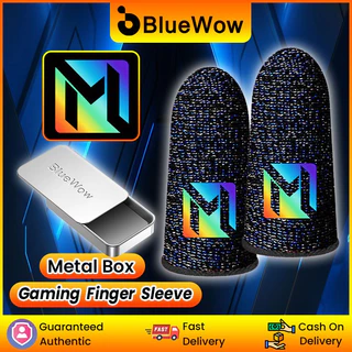 Bluewow 【Mobile Legends】ถุงมือเล่นเกม กันเหงื่อ ไล่โทนสี หน้าจอสัมผัส 2026 PUBG