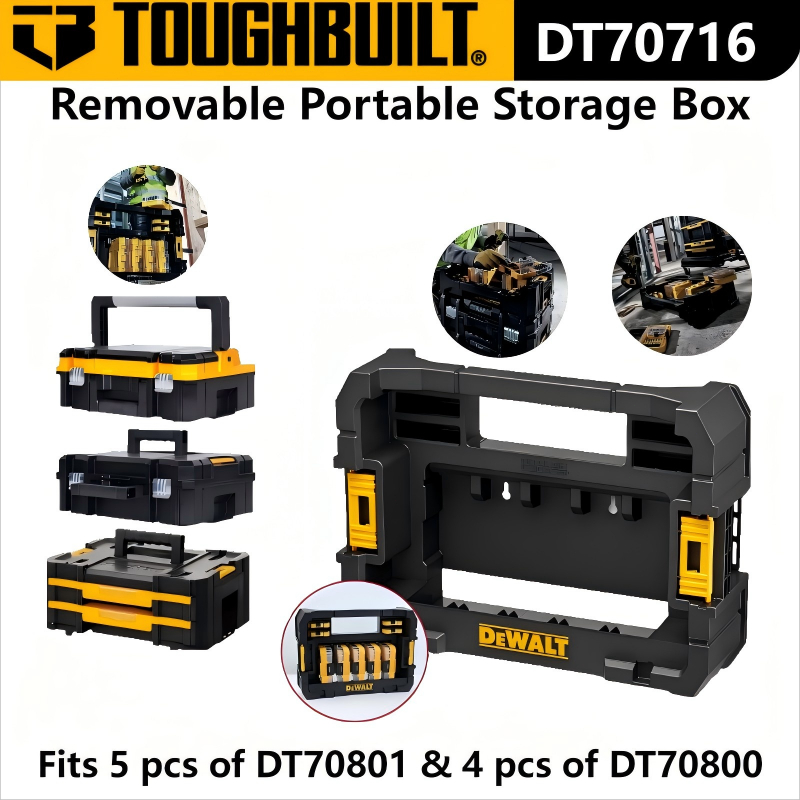 🔥ถูกสุด🔥 ดิวอลต์ DEWALT ถาดกล่องเครื่องมือ รุ่น DT70716-QZ DT70716 ใช้ร่วมกับกล่องเครื่องมือ TSTAK