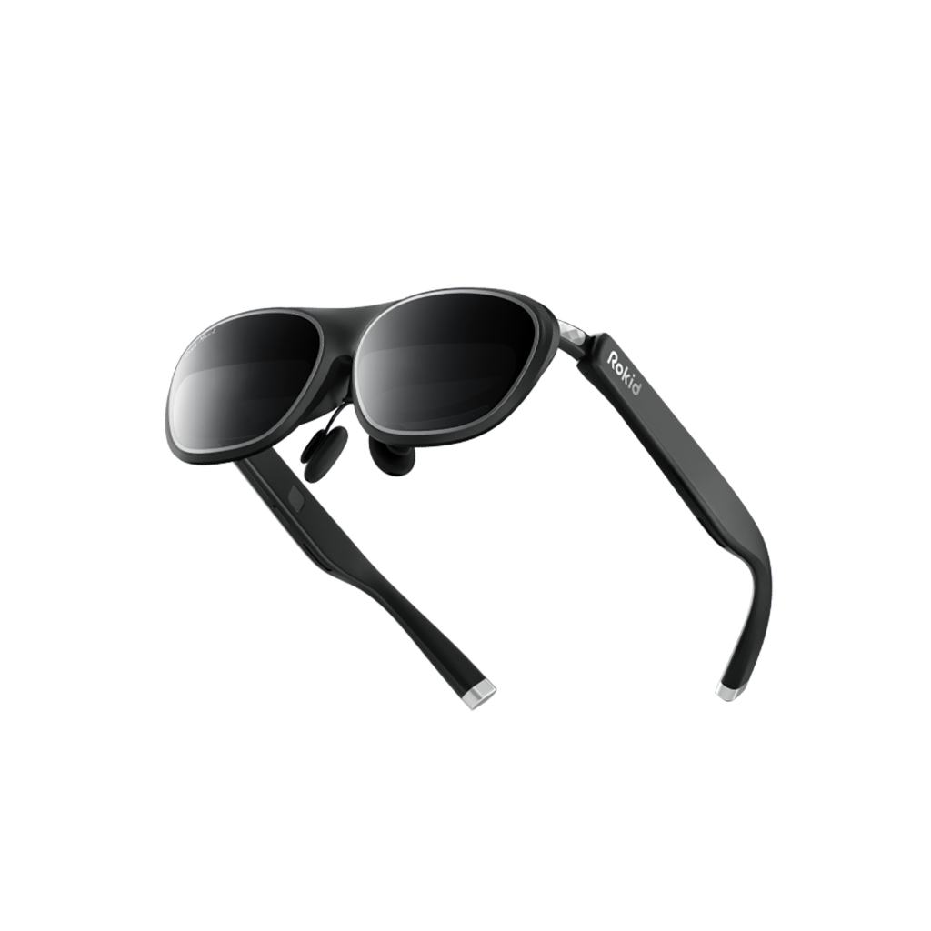 ROKID AR Lite Max2 แว่นตาอัจฉริยะพร้อมการเชื่อมต่อ DP สําหรับหน้าจอสวิตช์, วิดีโอ 3 มิติและเกม AR, ค