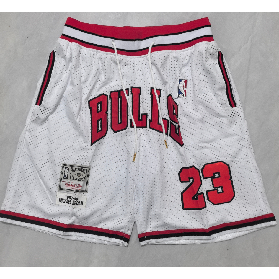 Mens 2025 Pocket Shorts MJ 23 Just Don White Sports Basketball Shorts Jd