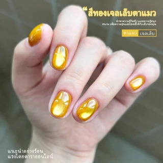 XEIJAYI - ยาทาเล็บเจลทรงตาแมวสีทองนำโชคใหม่ เหมาะสำหรับใช้ทุกวัน