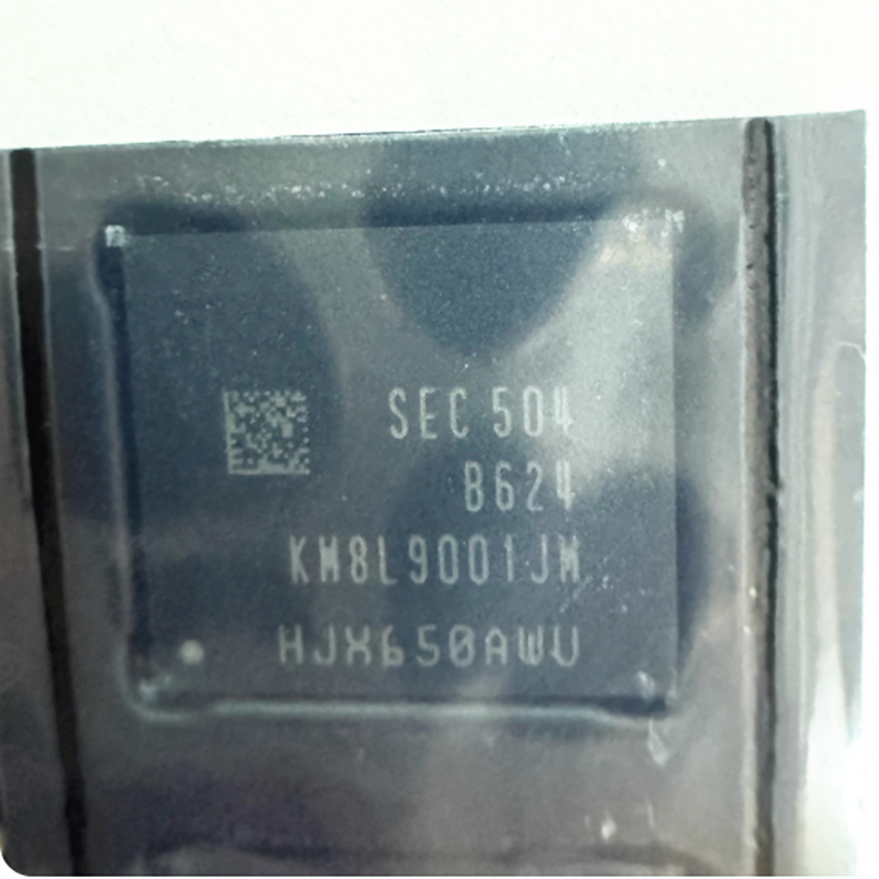 KM8L9001JM-B624 BGA254 UMCP2.2 128+8 หน่วยความจํา Nand ชิป IC UMCP DRAM 128G
