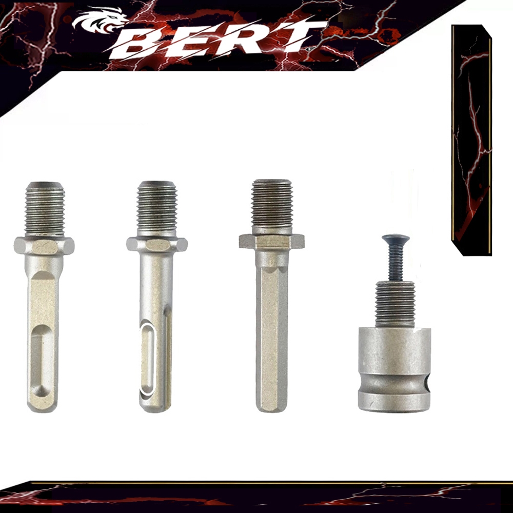 BERT🇹🇭｜หัวสว่านต่อบล็อก แปลง บล็อกลม สว่าน อแดปเตอร์ หัวจับดอกสว่าน พร้อมอะแดปเตอร์ หัวสว่านต่อบล็อก แปลง บล็อกลม บล็อกแบต