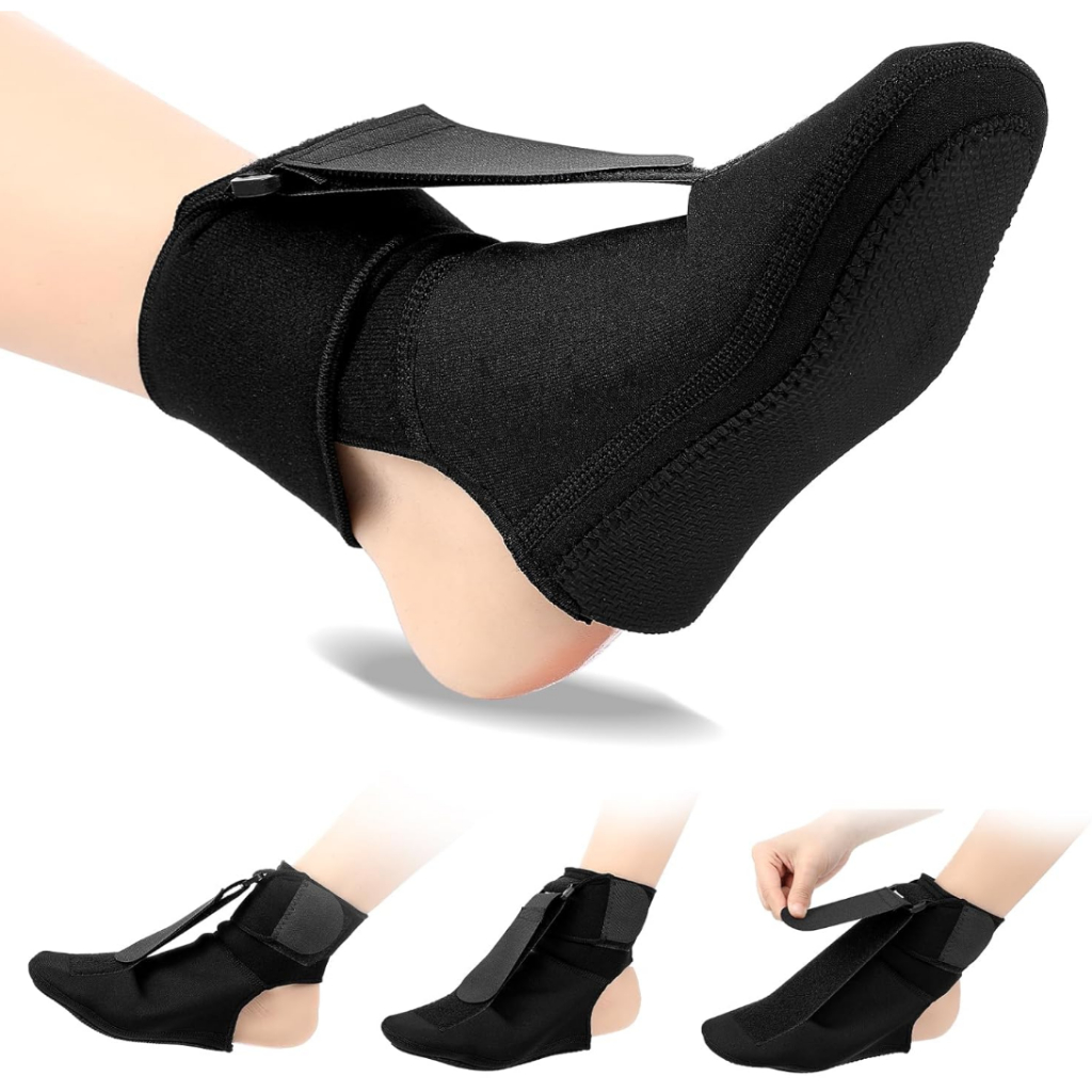 ปรับเท้าวาง Corrector Plantar Fasciitis Night Brace Support ข้อเท้ายามข้อเท้า