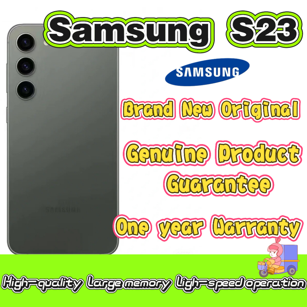 โทรศัพท์ Android Samsung Galaxy S23 5G ใหม่เอี่ยม 128GB/256GB รวมครบชุด รับประกัน 1 ปี