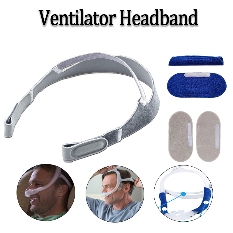Dream Nose Pillow Ventilator Headband Cpap Replacement Strap Mask Anti-slip Cover Protective Pads