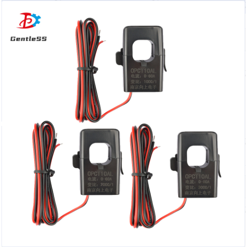 OPCT10AL AC 0-60A/0-80A หม้อแปลงปัจจุบันเปิดอัตราส่วนประเภท 1000:1/2000:1/3000:1