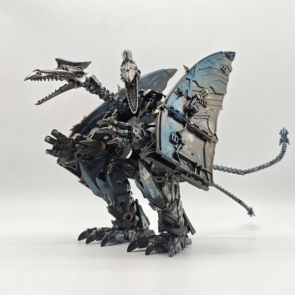 2025 ใหม่เปลี่ยน BaiWei TW-1104 รุ่น Oversize ไดโนเสาร์นักรบของเล่นเด็กผู้ชายในสต็อก ! - รูปที่ 4