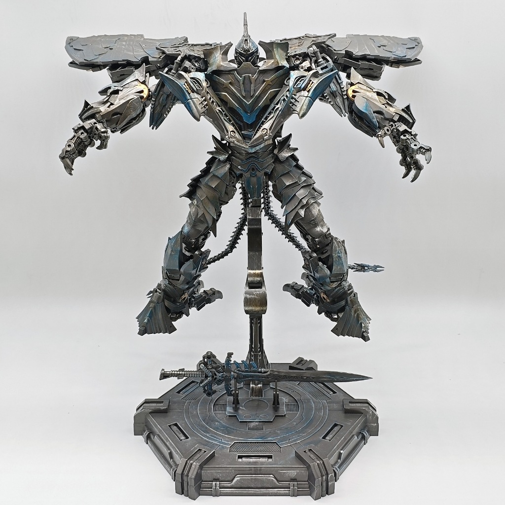 2025 ใหม่เปลี่ยน BaiWei TW-1104 รุ่น Oversize ไดโนเสาร์นักรบของเล่นเด็กผู้ชายในสต็อก ! - รูปที่ 2