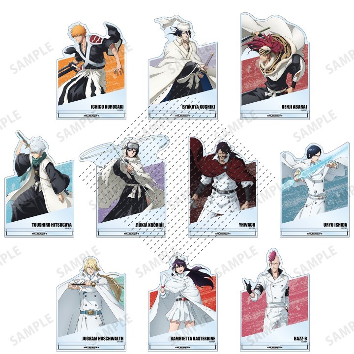 Bleach TYBW อะคริลิค Standee Urahara Byakuya Half-Body รูปอะนิเมะ Merch คอลเลกชันของขวัญสําหรับแฟนๆ
