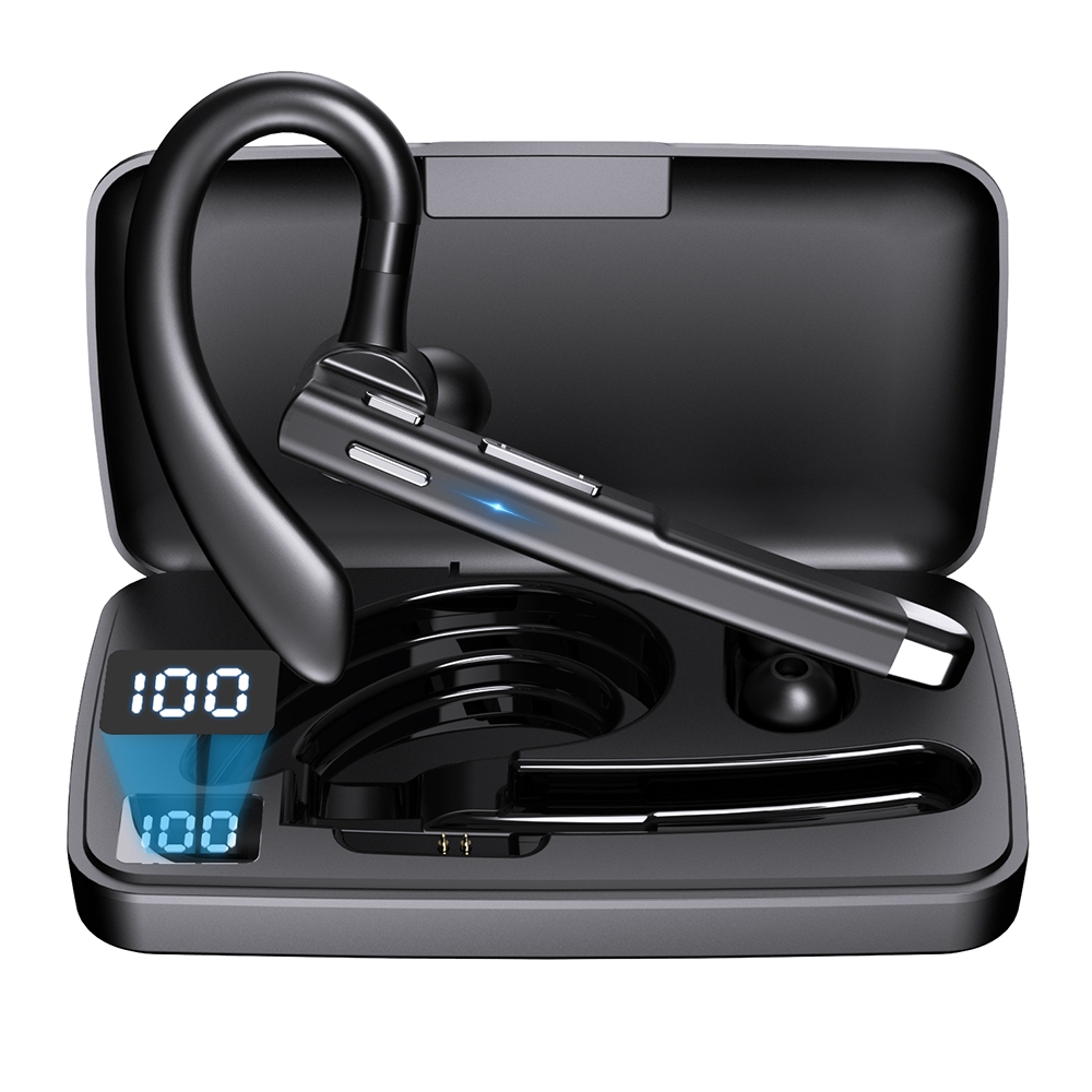 หูฟังบลูทูธไร้สาย YYK-520 แบบคล้องหู ENC ไมค์คู่ ตัดเสียงรบกวน 通話ชัดเจน กันน้ำ IPX7  แบตอึด เล่นได้น