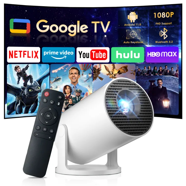 Hy300 ไร้สาย Pro Wifi บลูทูธ Cinema Android 11 Mini Led โปรเจคเตอร์ขนาดเล็ก S1 projektor 4K Android 