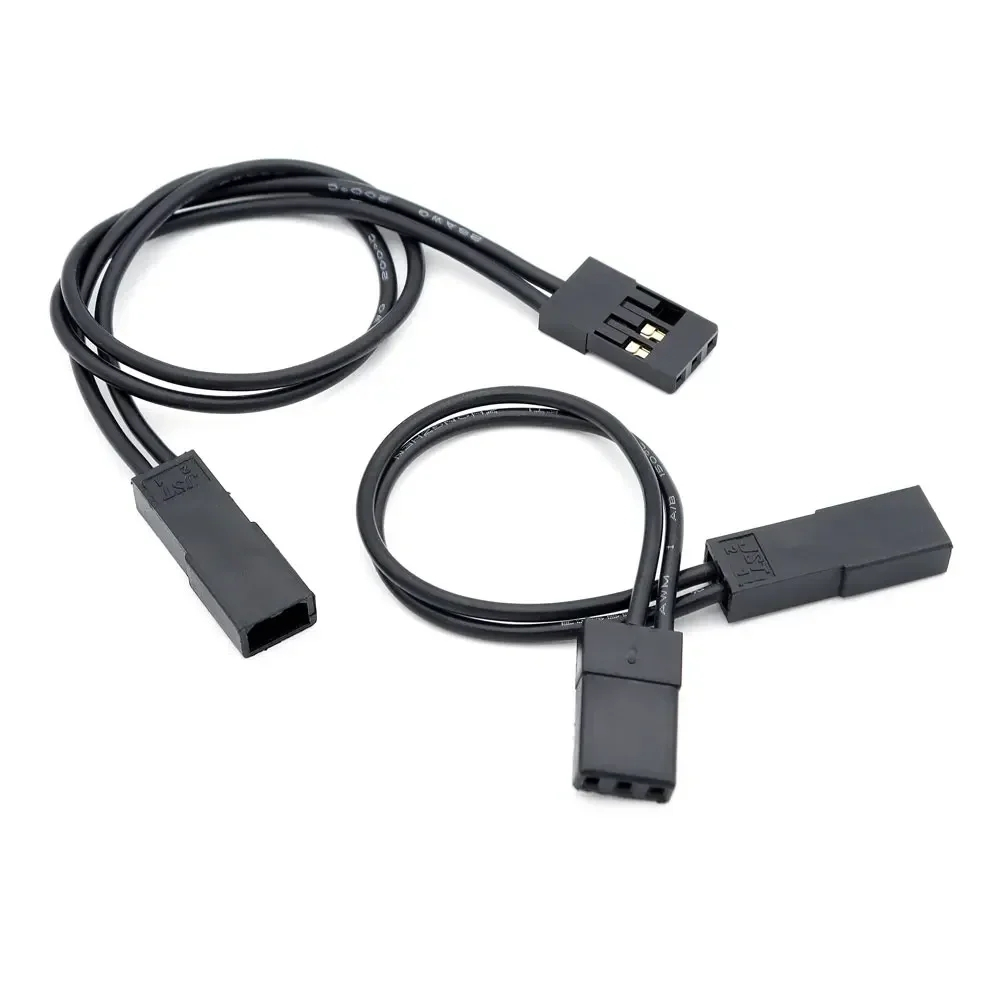 90 มม.170 มม.พัดลมระบายความร้อนสายไฟ 26AWG สายซิลิโคน 2P JST ถึง 3P JR ปลั๊กสําหรับ RC รถบรรทุกเครื่องบิน Quadcopter มอเตอร์ - รูปที่ 5