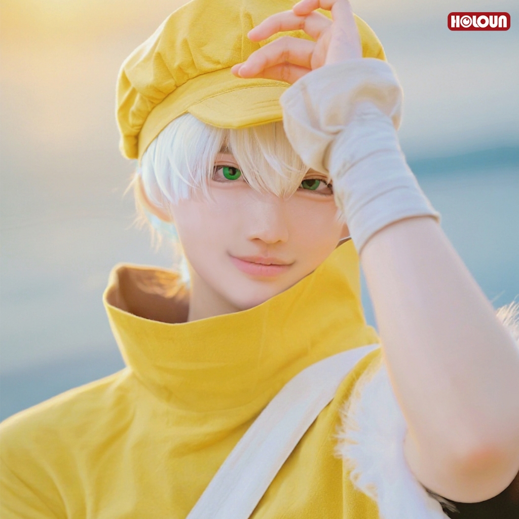 HOLOUN Dr.STONE Saionji Ukyo Cosplay ชุดคอสเพลย์อนิเมะ
