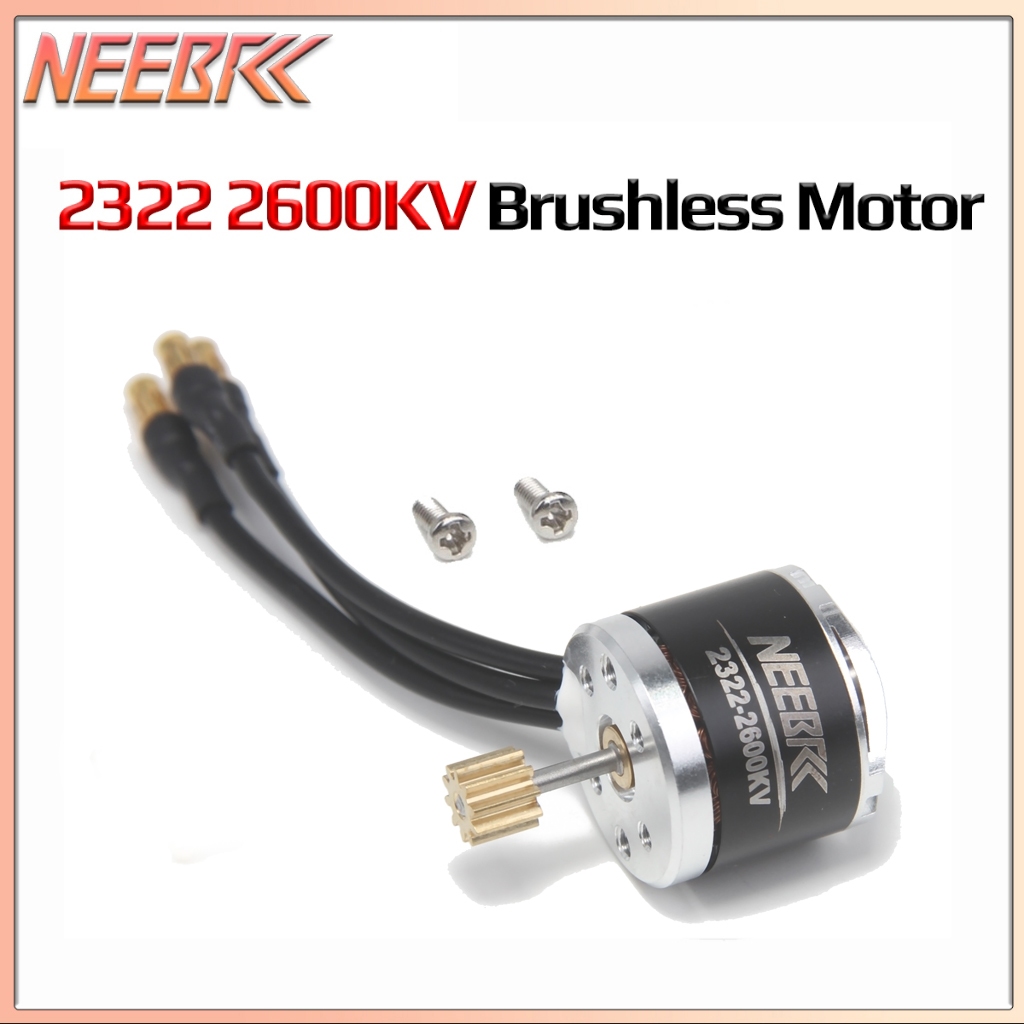 NEEBRC 2322 2600KV Outrunner มอเตอร์ไร้แปรงสําหรับ 1/12 RC Crawler รถ MN82 MN99S MN168 MN78 Off Road รุ่น Climbing Part