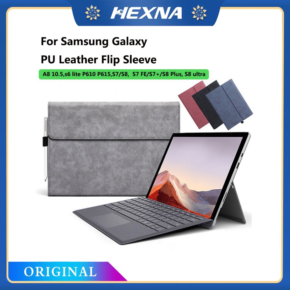 ซองหนัง PU สําหรับ Samsung Galaxy Tab Pro 13 "12th 2026 S11 S10 S9 S8 Ultra S11 S10 S10 FE S10 + A11 + S10 Lite S6 Lite P610 P615 S7 S8 S7 FE + S9 + S9 + S9 + ฝาครอบแท็บเล็ต S9uitra