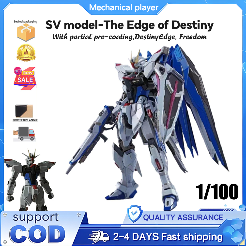 SV รุ่น The Edge of Destiny SV รุ่น Domestic KO MB Freedom Edge 1/100 Assembly model Assembly set