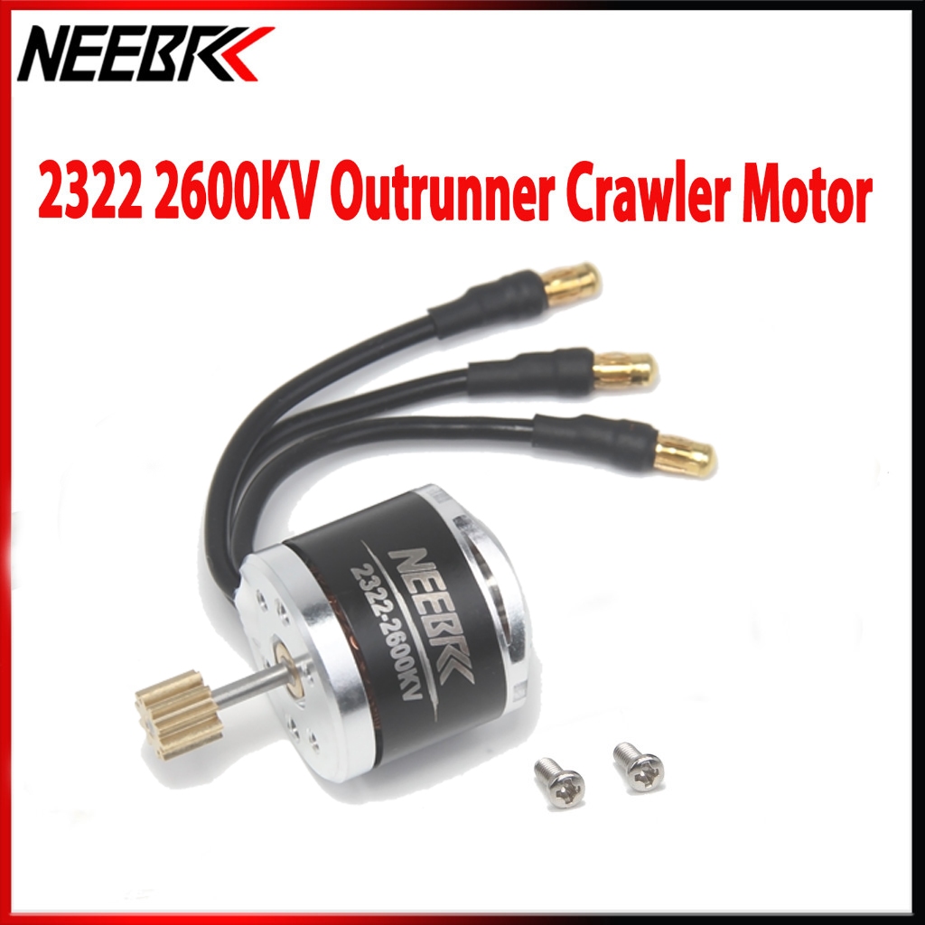 NEEBRC AM32 45A ESC SM3.0/T ปลั๊ก 2322 2600KV/2830KV/3500KV Brushless Outrunner มอเตอร์สําหรับ 1/12 RC รถ Crawler Off Road MN82 MN168 MN78 MN128 ปีนเขาอัพเกรดชุดไฟ