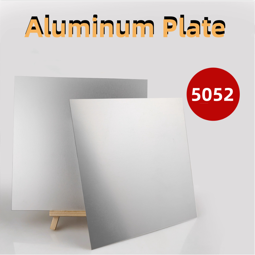5052 Anodized อลูมิเนียมแผ่นอลูมิเนียมความหนา 0.5/0.8/1/1.5/2 มม.เงิน Anti-Oxidation เหมาะสําหรับเลเซอร์แกะสลักอะไหล่