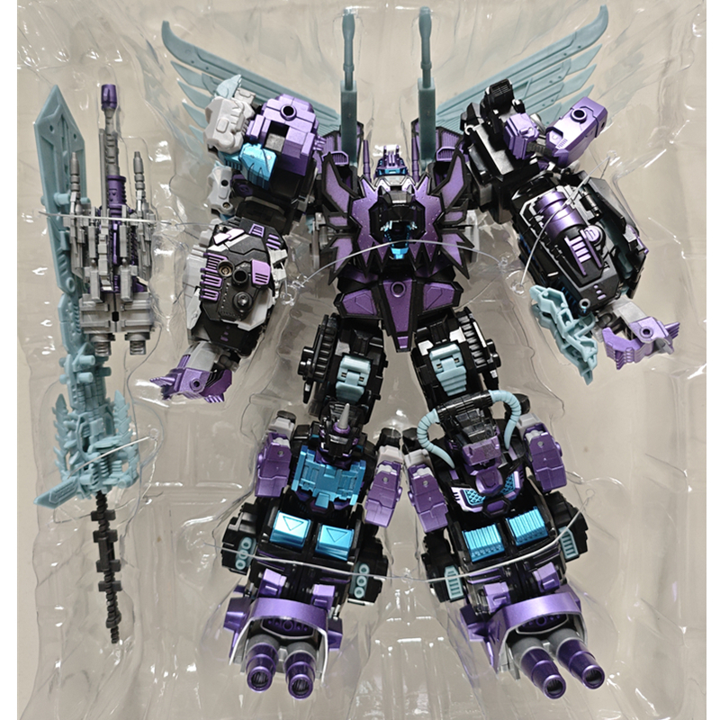 ของเล่นแปลงร่าง Tengyang Dark Chongxiao Predacon 5 Fit Claw หัวเหล็ก Bison Tiger Dapeng King Kong