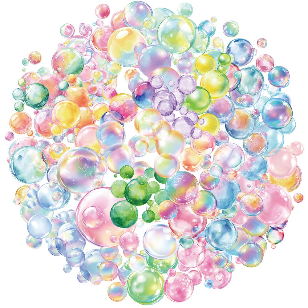 [สติกเกอร์ขนาดใหญ่] 50 ชิ้น Kawaii ฟองที่มีสีสันธีมสติกเกอร์สัตว์เลี้ยงสําหรับ Scrapbooking Supplies Journal วัสดุ Collage เครื่องเขียนตกแต่งของเล่นเด็กสติกเกอร์