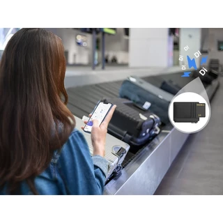 VOCOlinc Slim TAG Card Tracker, Ultra Thin Bluetooth Finder สําหรับกระเป๋าสตางค์, คีย์, กระเป๋าเป้สะพายหลัง ฯลฯ, กันน้ํา IP67, iOS เท่านั้น