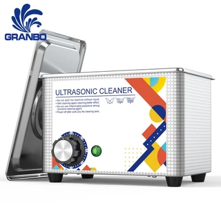 Granbo เครื่องทําความสะอาดอัลตราโซนิก 2L Digital Ultra Sonic Cleaner Timer เครื่องประดับแว่นตานาฬิกาหัวฉีดน้ํามันเชื้อเพลิงทําความสะอาด