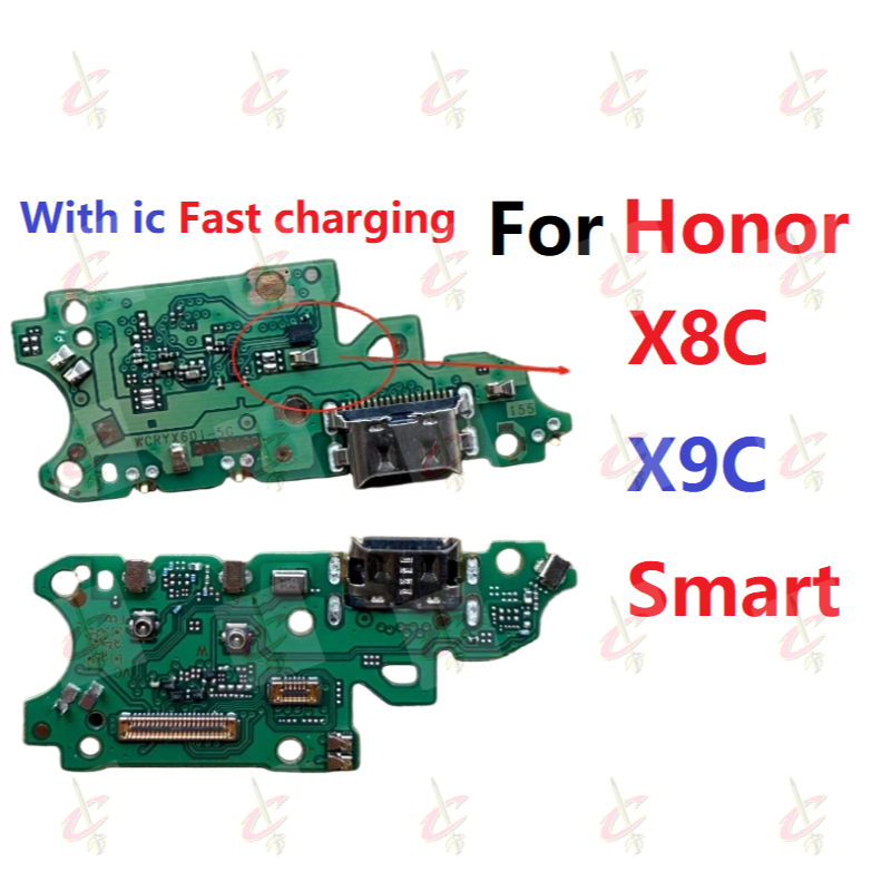 บอร์ดชาร์จย่อยสําหรับ Honor X9C Smart X8C